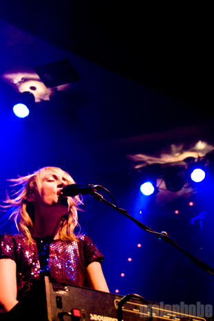 Metric at Crystal Ballroom, December 8, 2009. Photo by Ian McNeil.