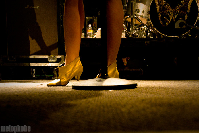 Metric at Crystal Ballroom, December 8, 2009. Photo by Ian McNeil.