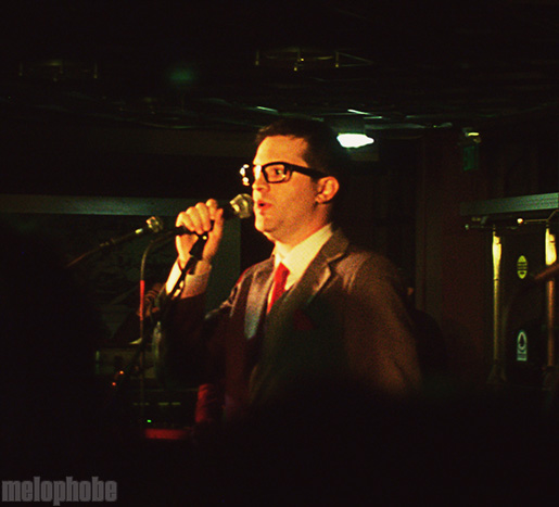 Mayer Hawthorne & The County at University of Washington, HUB, North Den, December 10, 2009. Photo by Bob Kelly.