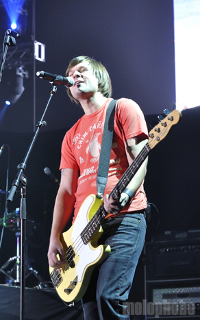 Relient K at Showare Center, December 12, 2009. Photo by Cathleen Robertson.