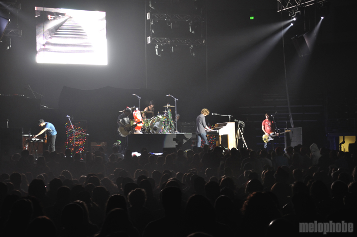 Relient K at Showare Center, December 12, 2009. Photo by Cathleen Robertson.