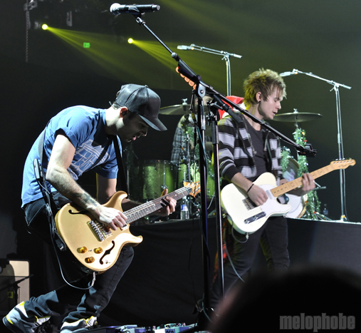 Relient K at Showare Center, December 12, 2009. Photo by Cathleen Robertson.