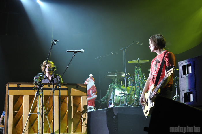 Relient K at Showare Center, December 12, 2009. Photo by Cathleen Robertson.