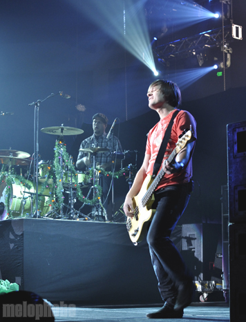Relient K at Showare Center, December 12, 2009. Photo by Cathleen Robertson.