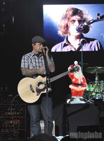 Relient K at Showare Center, December 12, 2009. Photo by Cathleen Robertson.