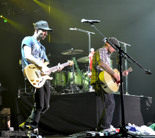Relient K at Showare Center, December 12, 2009. Photo by Cathleen Robertson.