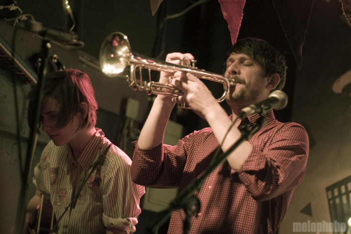 Fanfarlo at TT the Bear's, December 17, 2009. Photo by Beth Freeman Doreian.