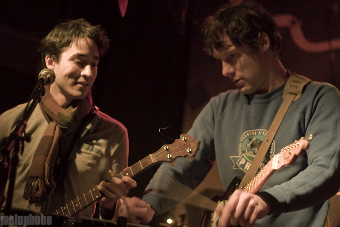Freelance Whales at TT the Bear's, December 17, 2009. Photo by Beth Freeman Doreian.