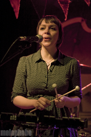 Freelance Whales at TT the Bear's, December 17, 2009. Photo by Beth Freeman Doreian.