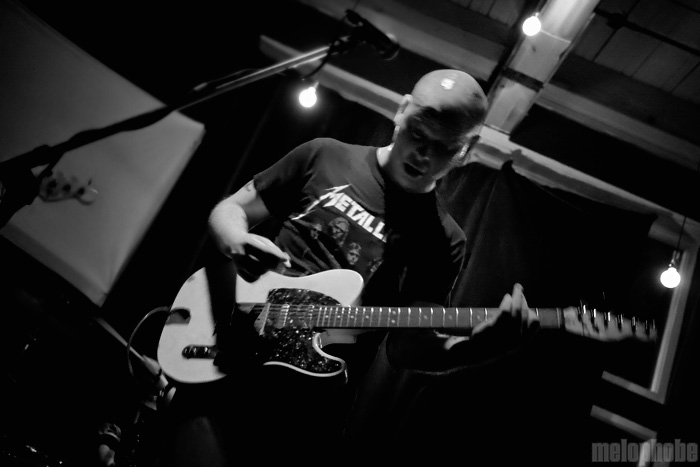 Blunt Mechanic at Backspace, December 18, 2009. Photo by Joshua Bean.