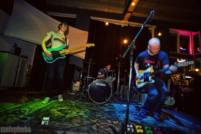 Blunt Mechanic at Backspace, December 18, 2009. Photo by Joshua Bean.