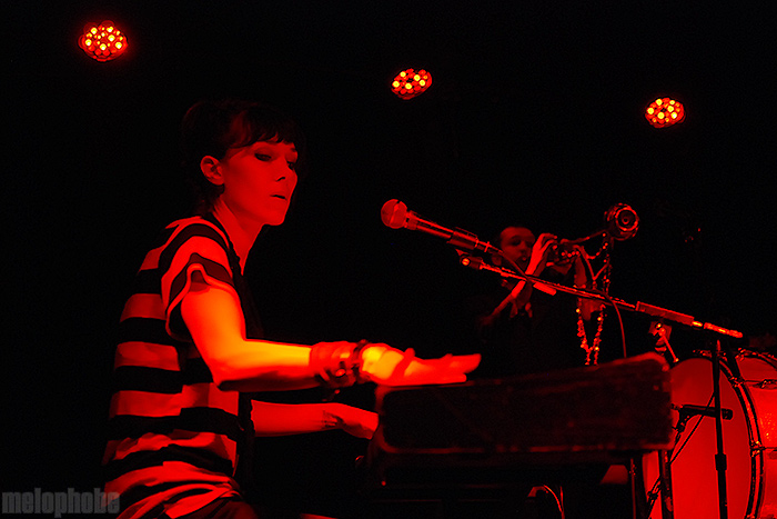 Tu Fawning at Berbati's Pan, January 9, 2010. Photo by Bill Eckerson.