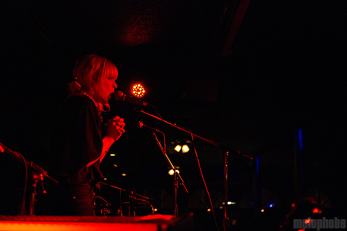 Tu Fawning at Berbati's Pan, January 9, 2010. Photo by Bill Eckerson.