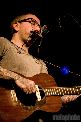 City and Colour at Somerville Theatre, January 10, 2010. Photo by Steve Benoit.