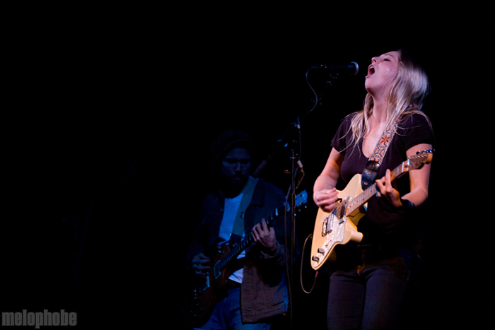 Lissie at Somerville Theatre, January 10, 2010. Photo by Steve Benoit.