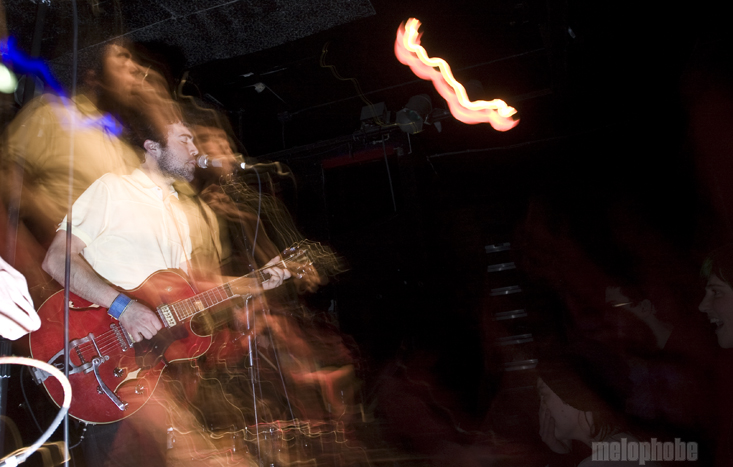 Nana Grizol at Satyricon, January 17, 2010. Photo by Lymay Iwasaki.
