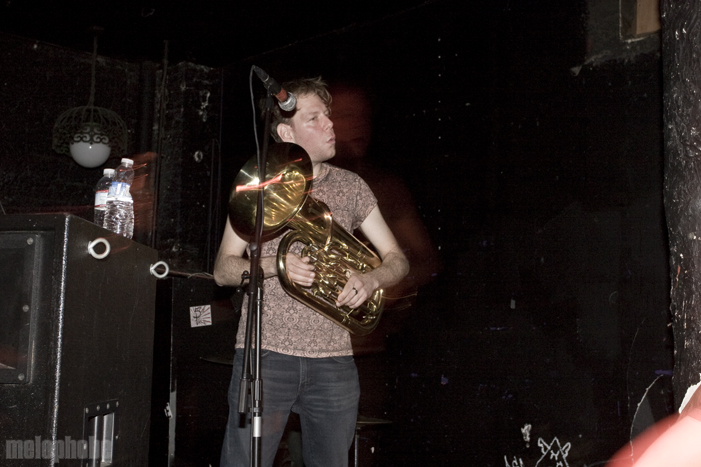 Nana Grizol at Satyricon, January 17, 2010. Photo by Lymay Iwasaki.