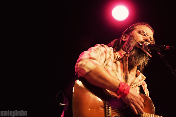 Steve Earle at Aladdin Theater, January 19, 2010. Photo by Joshua Bean.