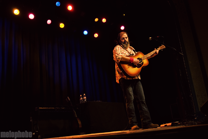 Steve Earle at Aladdin Theater, January 19, 2010. Photo by Joshua Bean.