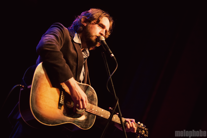 Hayes Carll at Aladdin Theater, January 19, 2010. Photo by Joshua Bean.