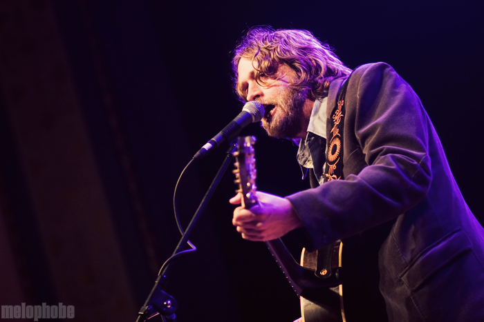 Hayes Carll at Aladdin Theater, January 19, 2010. Photo by Joshua Bean.