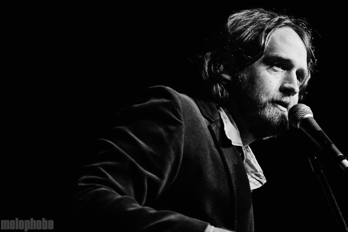 Hayes Carll at Aladdin Theater, January 19, 2010. Photo by Joshua Bean.