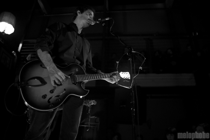 A.A. Bondy at Mississippi Studios, January 23, 2010. Photo by Rodrigo Melgarejo.