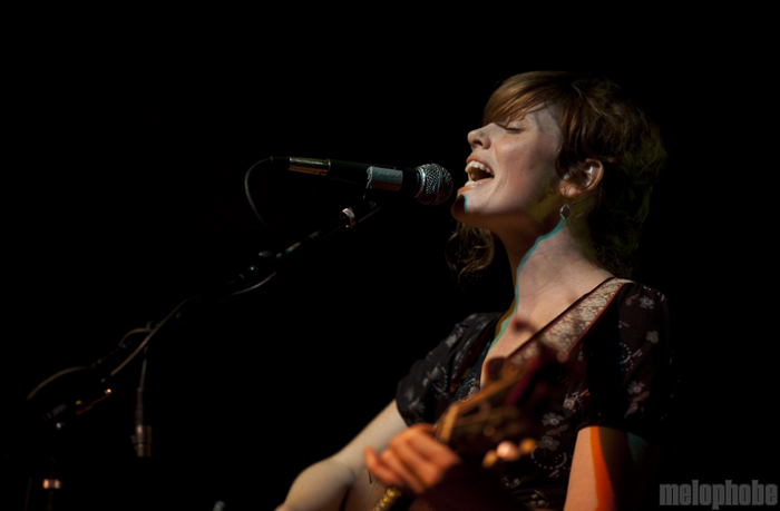 Haley Bonar at Mississippi Studios, January 23, 2010. Photo by Rodrigo Melgarejo.