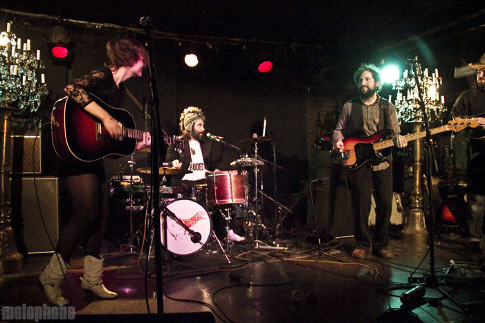 Dawn Landes at Mercury Lounge, January 22, 2010. Photo by Jane Qin.