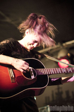 Dawn Landes at Mercury Lounge, January 22, 2010. Photo by Jane Qin.