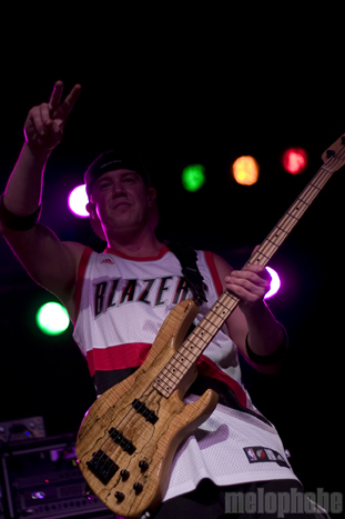 Rebelution at Roseland Theater, January 22, 2010. Photo by Jasper Croome.