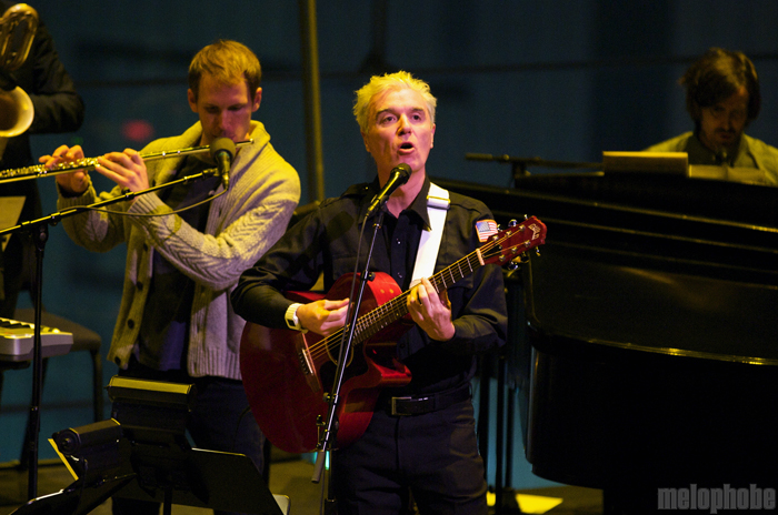St. Vincent at Lincoln Center for the Performing Arts, January 29, 2010. Photo by Matthew Eisman.