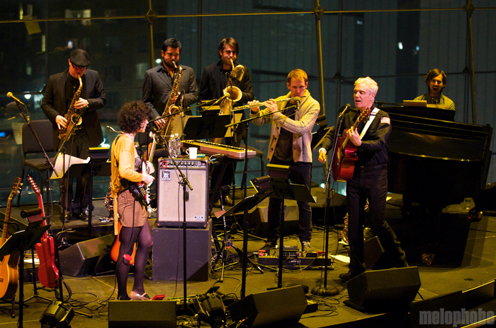 St. Vincent at Lincoln Center for the Performing Arts, January 29, 2010. Photo by Matthew Eisman.