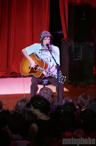 Atlas Sound at E&L Auditorium, February 4, 2010. Photo by Matthew Eisman.