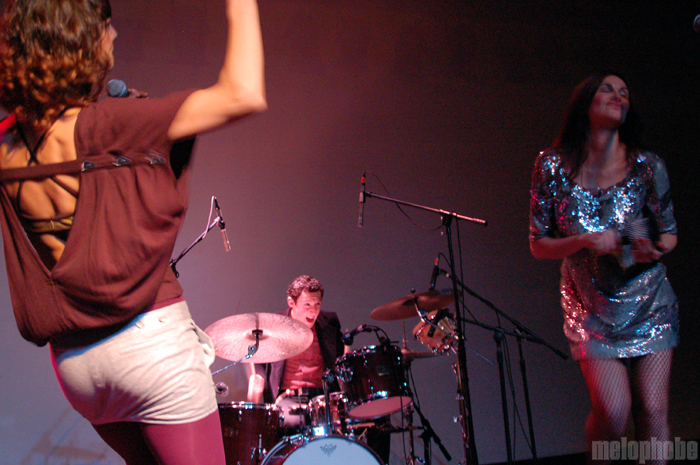 Nouvelle Vague at King Kat Theater, February 4, 2010. Photo by Bogdan Mohora.