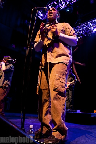 John Brown's Body at House of Blues, February 5, 2010. Photo by Ben Darfler.