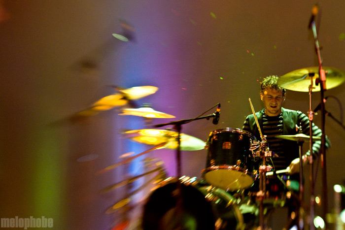 Morningwood at Kridel Grand Ballroom, February 6, 2010. Photo by Ian McNeil.