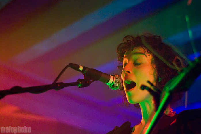 St. Vincent at Doug Fir Lounge, February 6, 2010. Photo by Colin McLaughlin.
