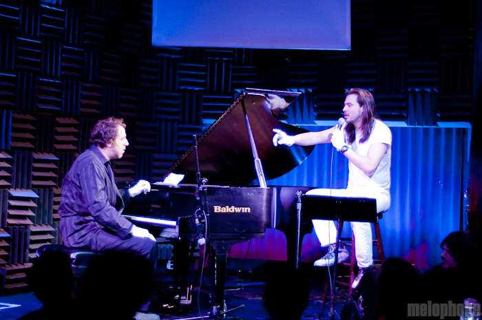 Chilly Gonzales at Joe's Pub, February 11, 2010. Photo by Chris Barth.
