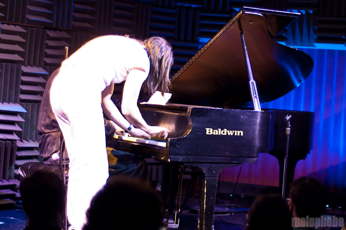 Chilly Gonzales at Joe's Pub, February 11, 2010. Photo by Chris Barth.