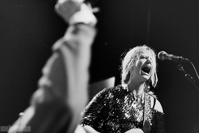 Those Darlins at Bowery Ballroom, February 12, 2010. Photo by Ari Sommer.