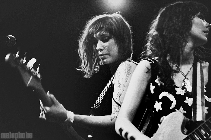 Those Darlins at Bowery Ballroom, February 12, 2010. Photo by Ari Sommer.