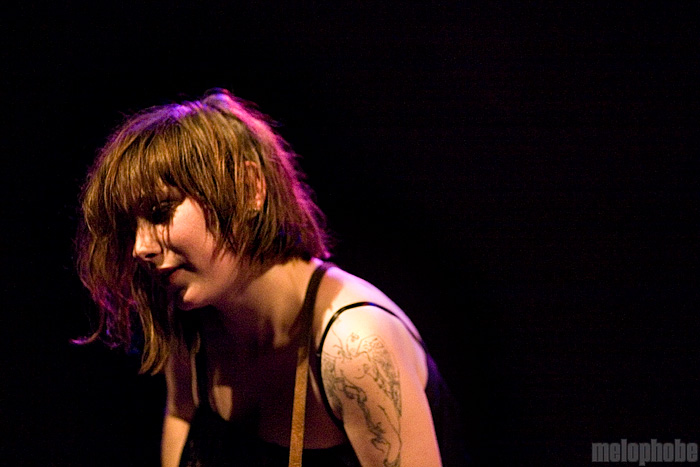 Those Darlins at Bowery Ballroom, February 12, 2010. Photo by Ari Sommer.