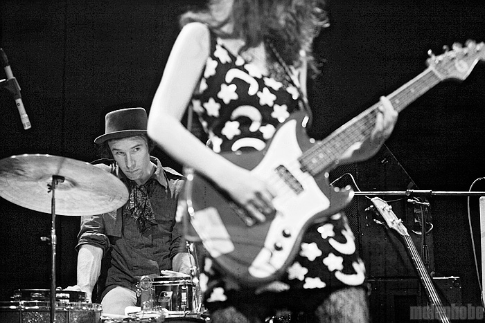 Those Darlins at Bowery Ballroom, February 12, 2010. Photo by Ari Sommer.