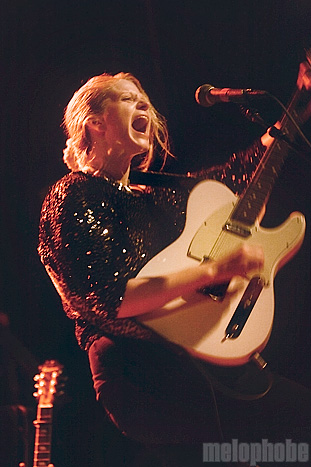 Those Darlins at Bowery Ballroom, February 12, 2010. Photo by Ari Sommer.