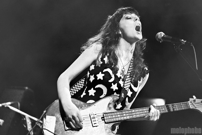 Those Darlins at Bowery Ballroom, February 12, 2010. Photo by Ari Sommer.