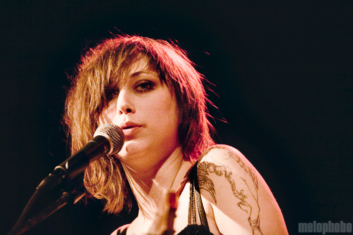 Those Darlins at Bowery Ballroom, February 12, 2010. Photo by Ari Sommer.