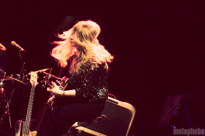 Those Darlins at Bowery Ballroom, February 12, 2010. Photo by Ari Sommer.