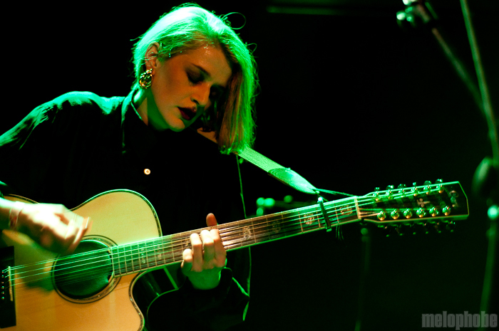 El Perro del Mar at Le Poisson Rouge, February 16, 2010. Photo by Chris Barth.