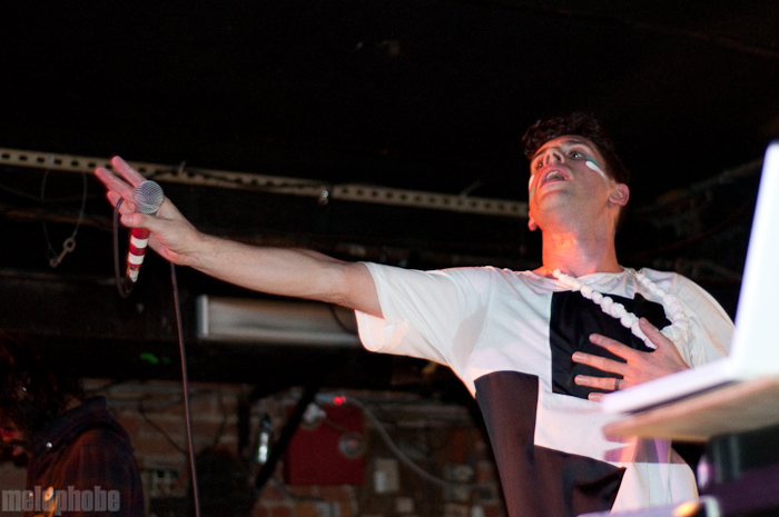 Dan Black at Mercury Lounge, February 18, 2010. Photo by Chris Barth.